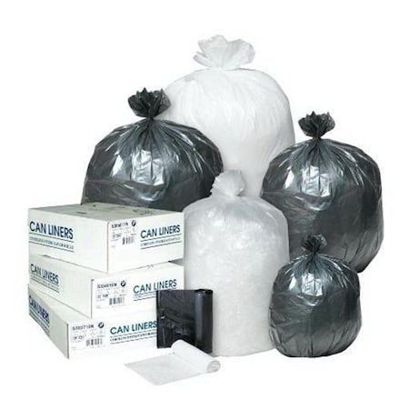 Inteplast High Density Commercial Can Liners 40x48 16 Mic - Natural IBS S404816N